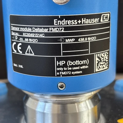 New | in-Stock ENDRESS HAUSER FMD72-D6L0/101 Sensors Indiana US | J&J Industrial Supply #1394350