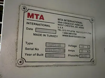 USED 2004 MTA SUPER 100