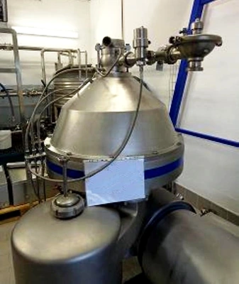 Alfa-Laval HMRPX 614 HGV-74C warm milk separator, 316SS.