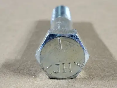 JH Hex Bolt Screw, Partial Thread 5/8" PFSCSH5F58312P (Bag of 4)
