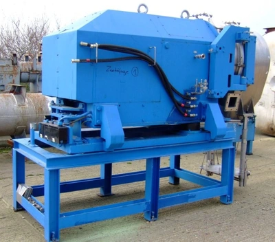 Heinkel HF 600 Inverting Filter centrifuge, 316L SS.