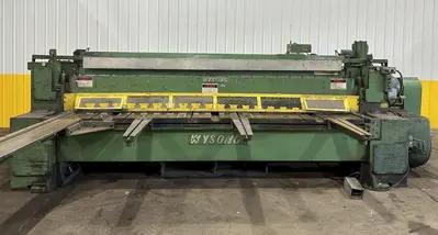 12' X 1/2" WYSONG MODEL #1250 MECHANICAL POWER SQUARING SHEAR: STOCK #19618