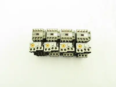 Fuji SJ-0G/UL Motor Starter W/Overload Relay 1PH 3HP 600VAC 120VAC Coil Lot Of 4