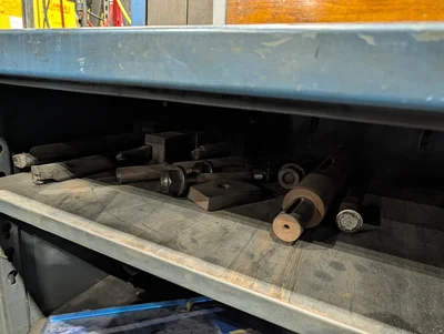Assorted Mill & Lathe Tooling W/ 12-Drawer Modular Cabinet
