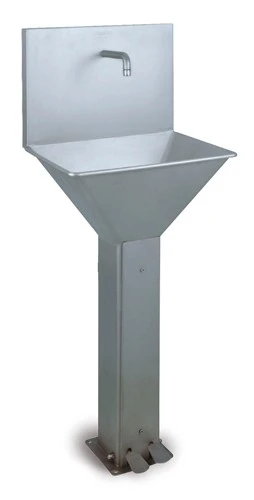 Roser Model 28111 Cold and Hot Water 2 Pedal Operated Washbasin