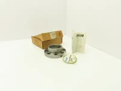 Lovejoy F 1.5S Flanged Gear Coupling Sleeve With O Ring Exposed Bolt 8 Hole