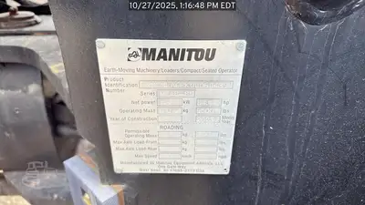 Used 2023 MANITOU MLA6-65 H-Z Wheel Loaders South Carolina US | National Equipment Dealers #1422388