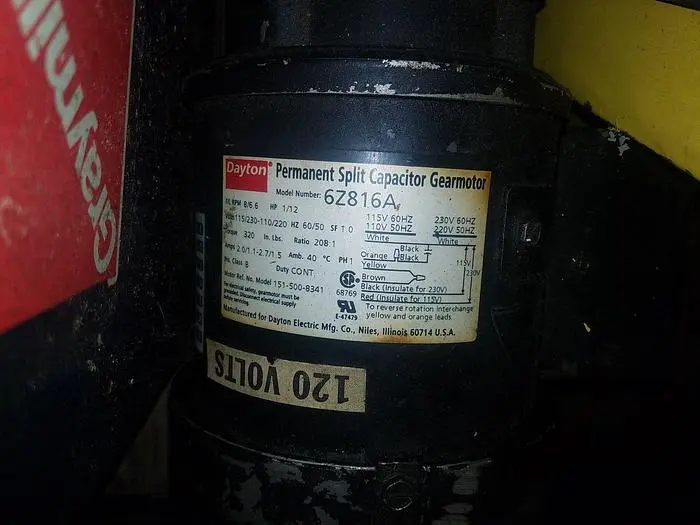 Used DAYTON 6Z816A Motors (misc) Wisconsin US | Lemke Machinery Sales #310110