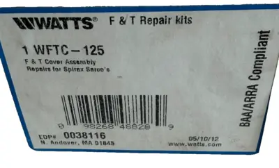 NEW WATTS WFTC-125 STEAM TRAP COVER ASSEMBLY WFTC125