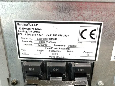 USED HUSKY GAMMAFLUX LP HOT RUNNER TEMPERATURE CONTROL SYSTEM