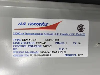 USED A.B. CONTROLE EEMAC 4X