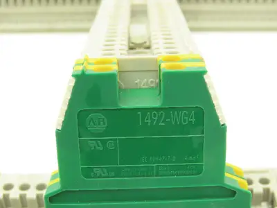 Allen Bradley 1492-W3 1492-WG4 Terminal DIN Rail 22-12AWG 2-Pole Lot of 296