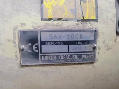 2014 NIKKEN 5AX-200II Rotary Tables | MD Equipment Services LLC (10)