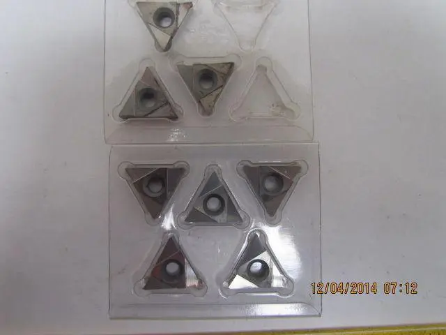 Valenite TPMC 43NG TPMC43NG Carbide Insert Grade VC2 2 Boxes 8pcs