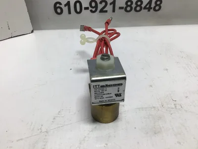 ITT 01B0386 Solenoid Valve 120V