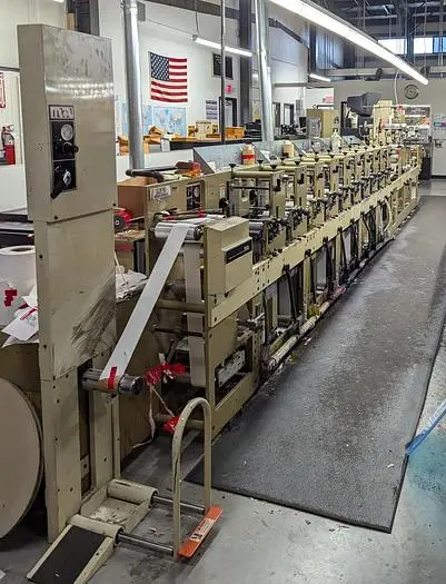 Used MARK ANDY 2100 Flexo Printing Presses | J&J Converting Machinery #440465