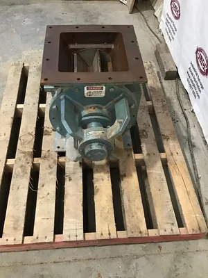 Wm Meyer 12 x 12 HD Rotary Air Lock Feeder Valve Steel