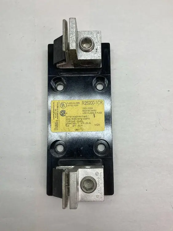 Used BUSSMANN R25200-1CR Miscellaneous Equipment (Electrical & Power) Ohio US | Surplus Asset Holdings #1412793