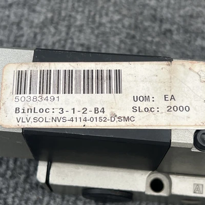 Used SMC NVS4114-0152D Solenoid Valves California US | Davliegogo LLC #1706883