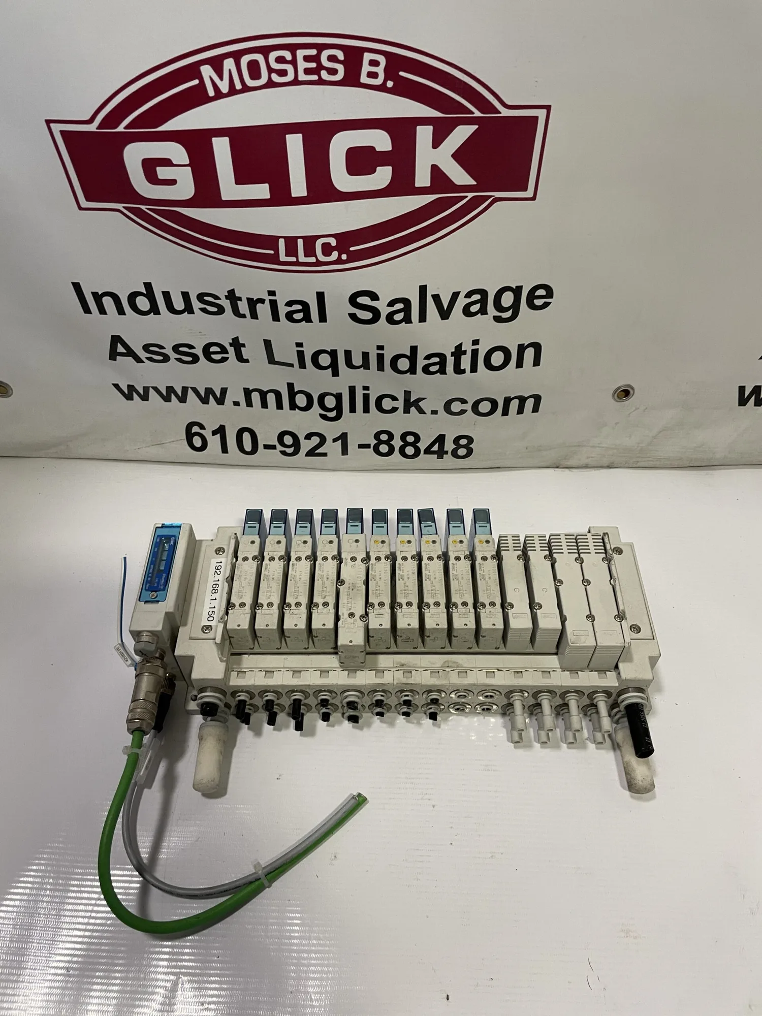 SMC EX260-SEN1 Ethernet/IP Fieldbus System 14 Solenoid Valve Manifold