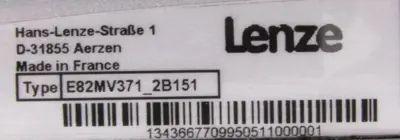 NEW LENZE GKR04-2E VBR 063C32 GEAR MOTOR E82MV371-2B151 GKR042EVBR063C32