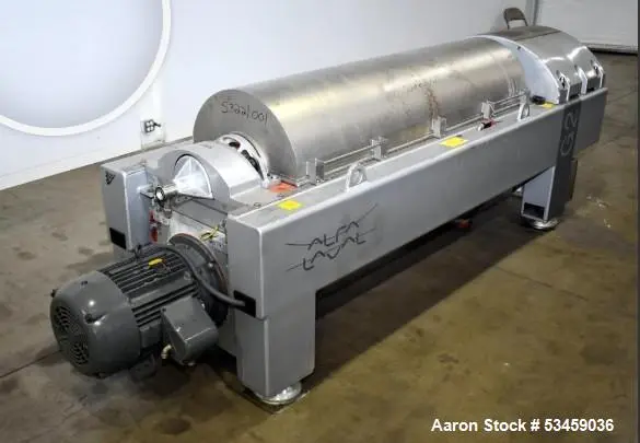 Used ALFA LAVAL ALDEC 45 Decanter Centrifuges Illinois US | Aaron Equipment #1306577