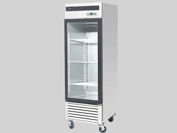 GLASS DOOR SINGLE DOOR REFRIGERATOR