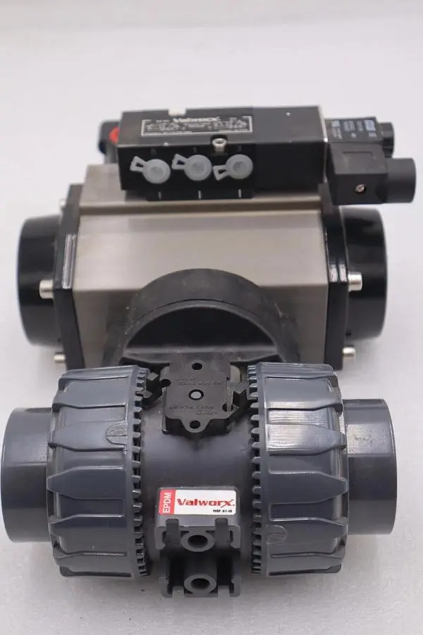 VALWORX 530175 AP075 PNEUMATIC ACTUATOR W/ 529102A SOLENOID 529910A VALVE #007-A