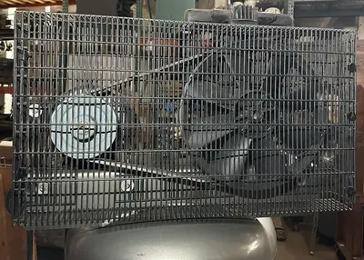 Used BELAIRE 318VL Tank Mounted Air Compressors Illinois US | Pleasant Street Machinery #1329607