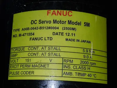 USED FANUC A06B642B512#0004