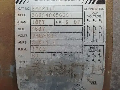USED BALDOR EM3211T