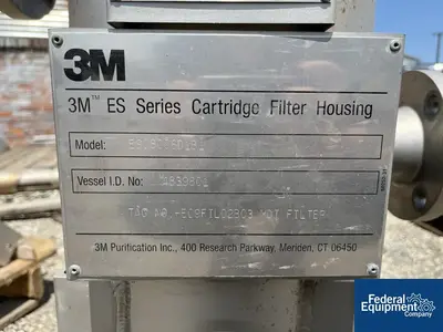 USED 3M 3M Cartridge Filter, S/S, Model ES08006D1B1