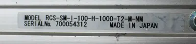 USED IAI RCS-SM-I-100-H-1000-T2-M-NM