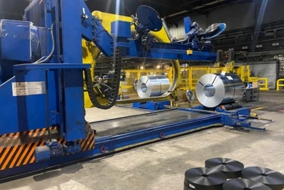 Used 2014 SAMUEL STRAPPING SYSTEMS MEC DAGI 1800 Wrapping Machines New Jersey US | National Machinery Exchange #1500021