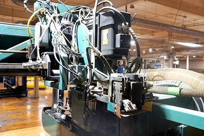 Dodds DE-760H Double End CNC Automatic English Drawer Dovetailer With Notching