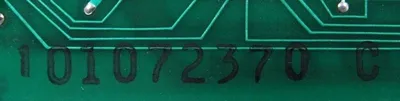 USED EXIDE 101072370 CIRCUIT BOARD 101072370-C A13A1 MK2-U 118-302-382-B