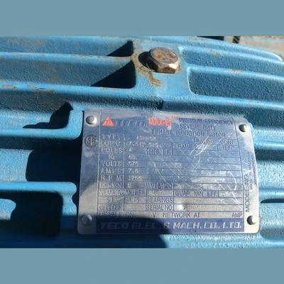 7.5 HP Teco Electric Motor