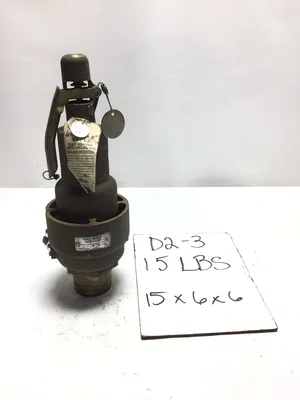 Kunkle 6182JHM01-KM Brass Safety Relief Valve 2″NPT 150 PSIG