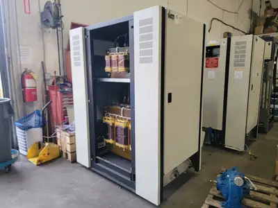 12-Pulse Transformer Assembly, 150kVA Iso + 75kVA Phase-Shift Auto