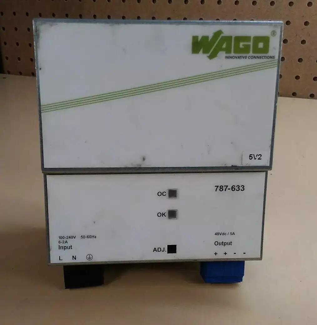 WAGO EPSITRON CLASSIC SWITCHED-MODE POWER SUPPLY , 787-633 4E-5