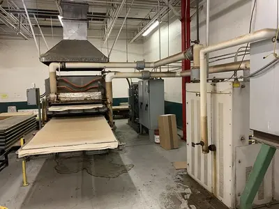 BERTHELSEN 5' x 10' 2-PLY HOT SHUTTLE PRESS