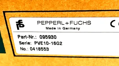 NEW PEPPERL+FUCHS PVE10-16G2 ROTARY ENCODER 095930 PVE1016G2