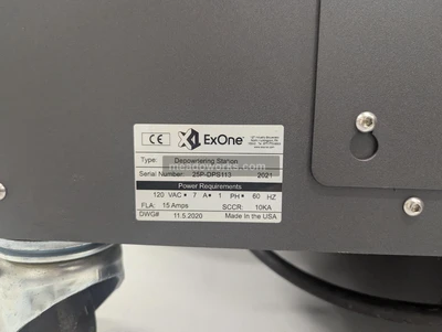 Used 2020 EXONE X1 25PRO 3D Printers Illinois US | Meadoworks #1556327