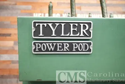 USED TYLER 49" X 87" POWER POD COLD PRESS