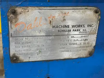 USED DAHLSTROM 15H-24-1824
