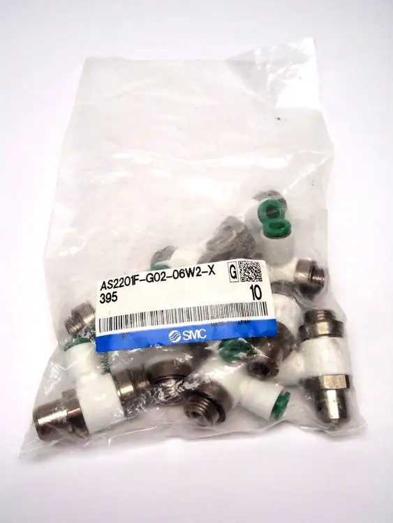 New | in-Stock SMC Speed Control W/ Fitting Parts (Hydraulics and Pneumatics) Michigan US | Maverick Industrial Sales #1489920