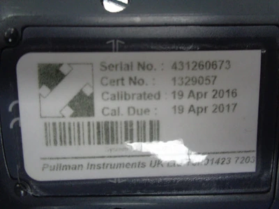 Pullman Digitron  digital Relative Humidity Meter Type 2020R