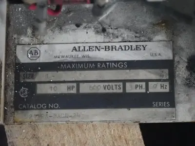 Allen Bradley Motor Control Center