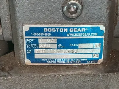 Used BOSTON GEAR FWC713900B5J Motors (misc) Ohio US | HGR 24 #1324980