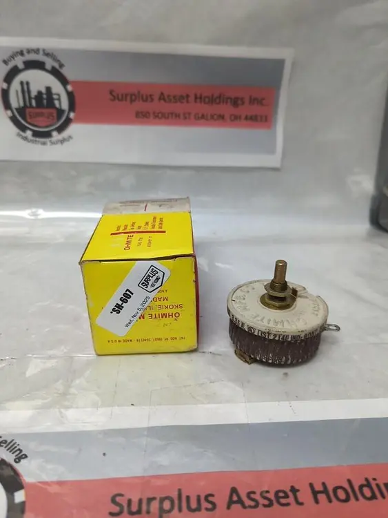 New | in-Stock OHMITE RJS4R0 Miscellaneous Equipment (Electrical & Power) | Surplus Asset Holdings #1198178